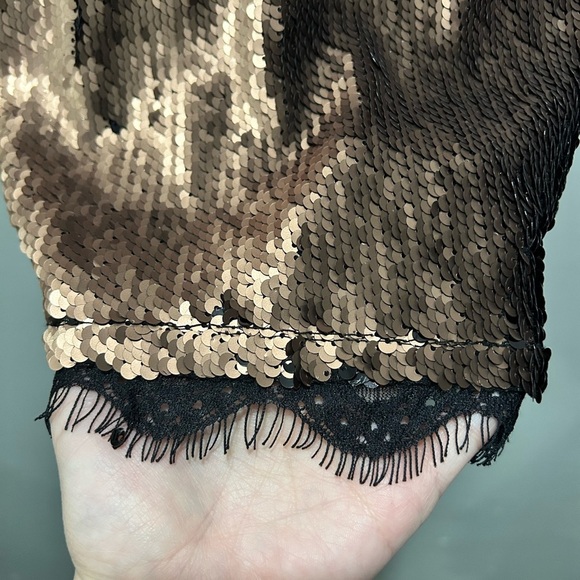 NWOT Free People Seeing Double Sequin Slip Dress - medium - Picture 10 of 14